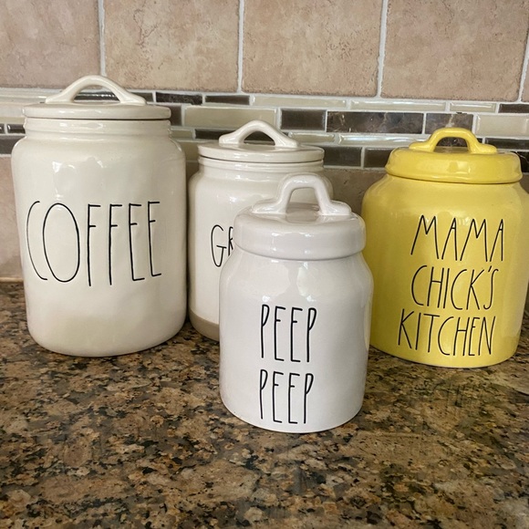 NWT Rae Dunn PEEP PEEP small canister - Picture 2 of 6